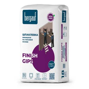 Финишная гипсовая шпаклевка Бергауф Finish Gips 18 кг