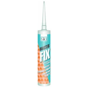 Герметик силикатный жаростойкий Masterfix черный 290 мл