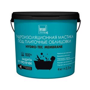 Гидроизоляционная мастика Bergauf Hydro-Tec Membrane 4 кг