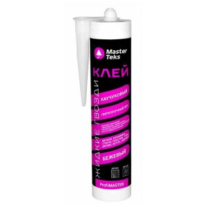 Жидкие гвозди MasterTeks ProfiMaster Каучуковый сверхпрочный бежевый 300 г