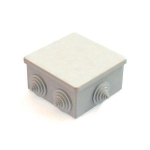 Коробка распределительная Greenel 85х85х40 для наружного монтажа 6 вводов IP44