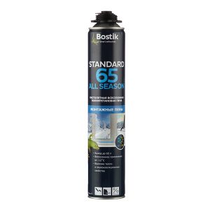 Пена монтажная Bostik Standard 65 профессиональная всесезонная 750 мл
