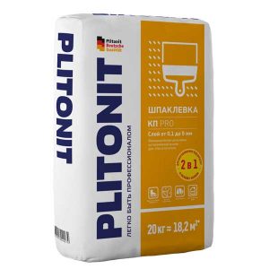 Шпаклевка финишная Плитонит Кп Pro 20 кг