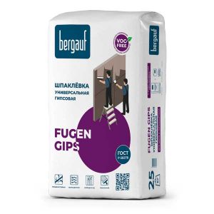 Шпаклевка гипсовая для ГКЛ Бергауф Fugen Gips 25 кг