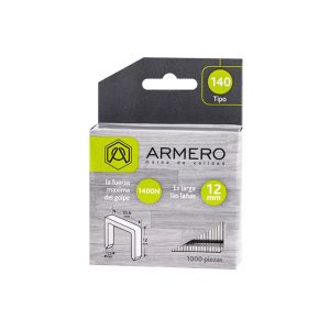 Скобы для степлера Armero тип 140, 8 мм 1000 шт
